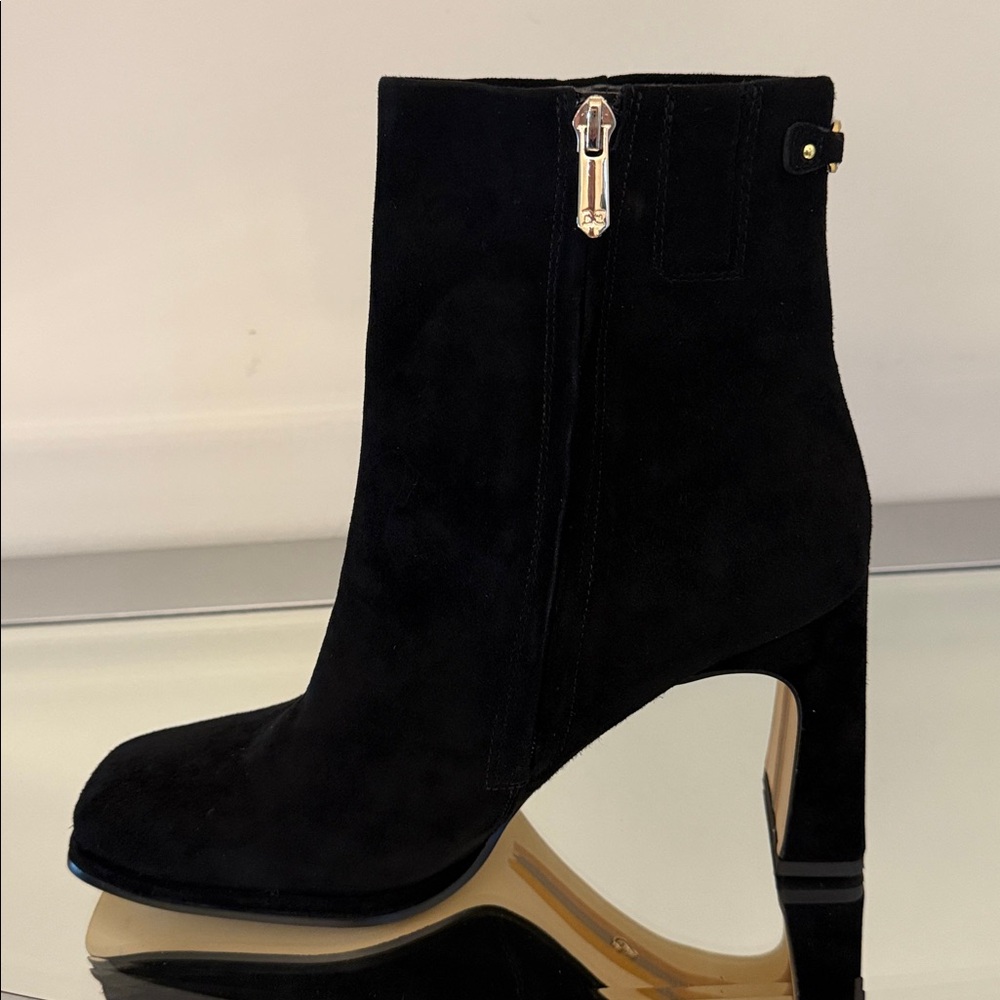 SAM EDELMAN Irie Black Suede Boots Women’s size 9 - Picture 11 of 16